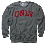 UNLV Runnin Rebels Dark Heather Arch Crewneck Sweatshirt