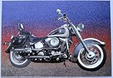Dufex postcard, picture print, topper - Harley Davidson, motorbike