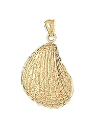 CleverEves 14K Gold Pendant Shell 7.5 - Gram(s)