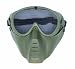 GSG Softair Maske, oliv, 201560