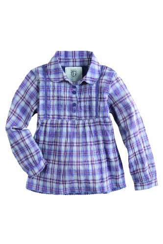 bellybutton Biesentunika purple/night blue checked 185-3439-2 M&auml;dchen Blusen, Gr.110, Viol Preisvergleich