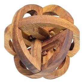 SPHEROID WOOD PUZZLE by Family Games
