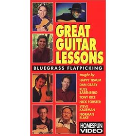 Great Guitar Lessons Bluegrass Flatpicking [VHS]