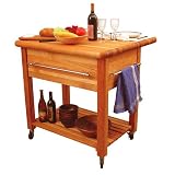 Grand Work Center with Drop Leaf - Natural by Catskill Craftsmen Inc.
