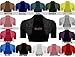 Xclusive Collection Women's Beaded Short Sleeve Bolero Crop Cardigan Top