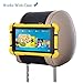 TFY Universal Car Headrest Mount Silicon Holder for 7 â€“ 10 Inch Fire Tablets