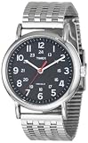 Timex Men`s T2N655KW Weekender Central Park Silver Tone Bracelet Watch