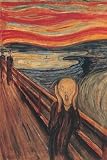The Scream Art Poster Print by Edvard Munch, 24x36
