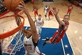 New Jersey Nets v Los Angeles Clippers: Eric Gordon and Jordan Farmar Photographic Poster Print by Noah Graham, 24x36