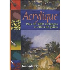 Acrylique : Plus de 3000 m�langes et effets de glacis