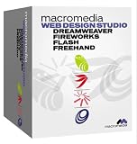 Software : Student Web Design Studio (Dreamweaver 4, Fireworks 4, Flash 5, Freehand 10) Mac