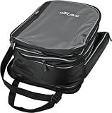 OTravo Extra Large Magnetic & Strap Tie-Down Motorcycle Tank Bag