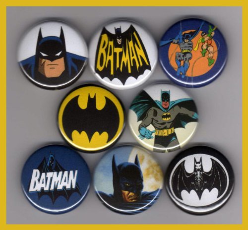  Batman Set of 8 -1 Inch Magnets