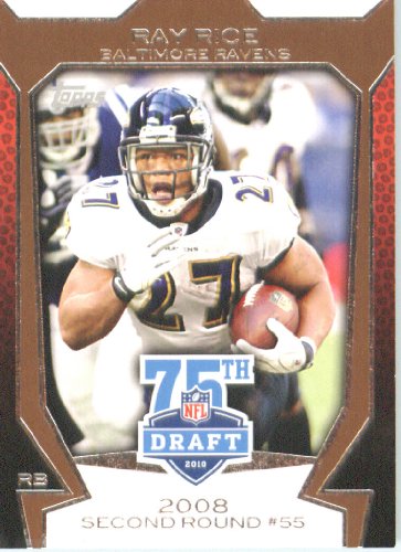 2010 Topps Football Card #75DA-27 Ray Rice Baltimore Ravens 