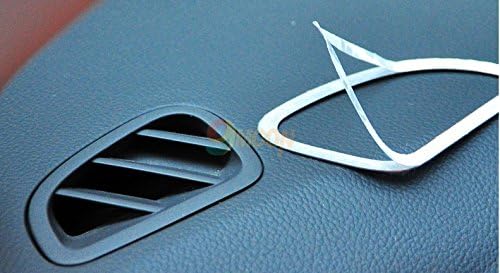 2pcs Stainless Steel Car Interior Air Conditioning Vent Outlet Output Trim Cover Sticker for Chevrolet CRUZE 2009-2013 - CA01531