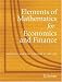 Elements of Mathematics for Economics and Finance