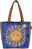 Laurel Burch Artistic Shoulder Tote, Harmony Under The Sun