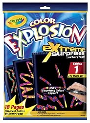 Crayola Color Explosion Extreme Black