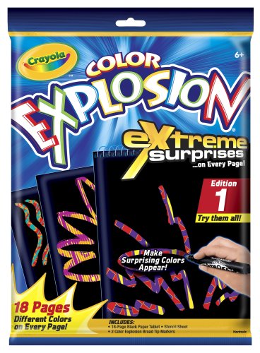 Crayola Color Explosion Extreme Black