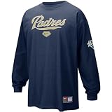 Nike San Diego Padres Navy Blue Practice Long Sleeve T-shirt
