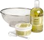 Gourmet Kitchen by Upper Canada Round Mesh Basket (Wasabi Green Tea) Gift Set