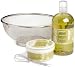 Gourmet Kitchen by Upper Canada Round Mesh Basket (Wasabi Green Tea) Gift Set