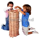 Eigenschaften woody / 200 BAUSTEINE STEINE HOLZ HOLZBAUSTEINE BRICKS NATUR