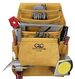 Custom Leathercraft I933 Carpenter's Grain 10-Pocket