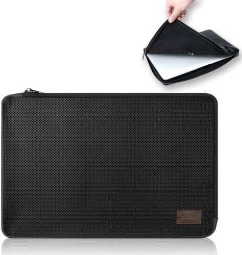 Duzign Water Resistant Perforated Aero Sleeve with Pocket (Black) for 11 Inch Netbook