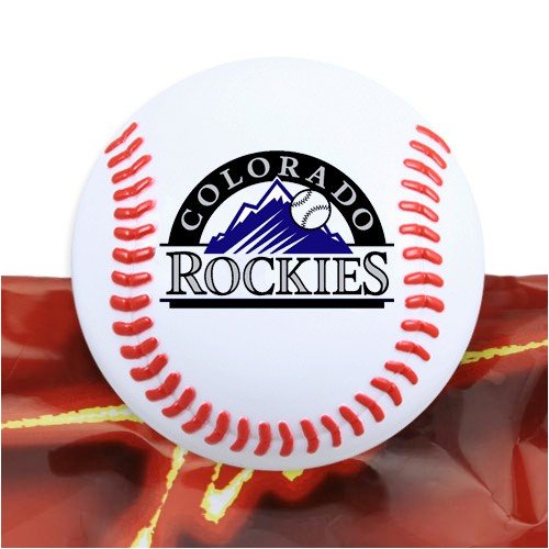 Buy Colorado Rockies Team Logo Baseball Magnetic Chip Clip by Football Fanatics