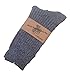 Lian LifeStyle Women's 1 Pair Knitted Wool Socks One Size 7-10