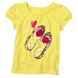 Cherokee® Infant Toddler Girls' Short-Sleeve Graphic Tee - Green 5T