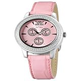Pink Watch With Diamonds, Le Vian Womens De Lano Diamond Pink Watch
