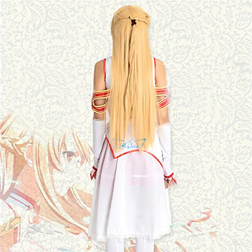 Angelaicos-Womens-Stage-Show-Cosplay-Costume-Dress-White-Red