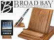 Cherry Ipad Stand - Solid Cherry Wood - Elegant Solid Hardwood Handcrafted Holder for Ipads - MADE IN THE USA!