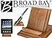 Cherry Ipad Stand - Solid Cherry Wood - Elegant Solid Hardwood Handcrafted Holder for Ipads - MADE IN THE USA!