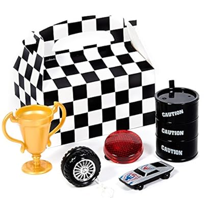 Racing Filled Favor Box