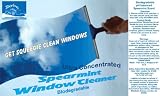 Dafna “Detail-It” Spearmint Window Cleaner Ultra – 4 ounces make a full gallon