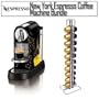 Nespresso CitizDot New York Espresso Coffee Machine With Swissmar Capstore Vista 20 Storage for Nespresso Coffee Capsules