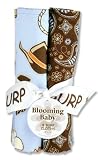 Trend Lab Set of 4 Burp Cloth, Cowboy Baby