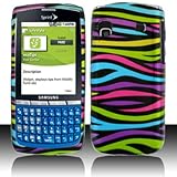 iNcido Brand Samsung Replenish M580 Cell Phone Rainbow Zebra Protective Cas ....