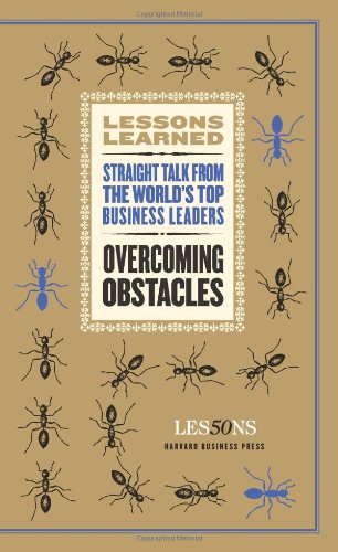 Overcoming Obstacles (Lessons Learned)