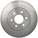 ACDelco Silver 18A2376A (19241845) Non-Coated Rear Disc Brake Rotor