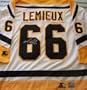 Mario Lemieux autographed Pittsburgh Penguins Starter jersey