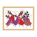 Lead Dancer in Purple Gown by Augusta Asberry