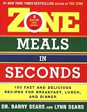 512T0Ag9gXL. SL160  Zone Meals in Seconds: 150 Fast and Delicious Recipes for Breakfast, Lunch, and Dinner (Zone (Regan))