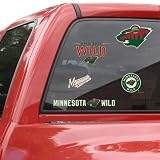 Minnesota Wild 11'' x 17'' Ultra Decal Window Clings Sheet