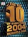 Book The Top 10 of Everything 2004