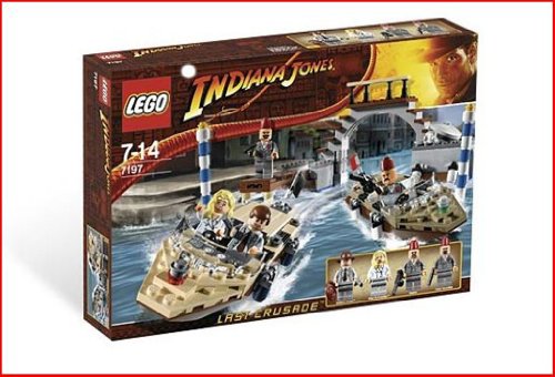 Lego Indiana Jones Venice Canal Chase Style# 7197