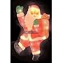 Premier LI91767 20 Bulb Santa Silhouette Indoor